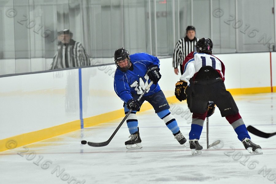 Wheaton College Men\'s Ice Hockey vs Middlesex Community College. - Photo By: KEITH NORDSTROM
